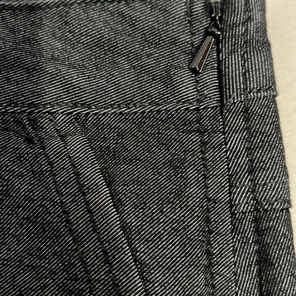 prAna Women's Black Mini jeans Skirt With Pockets Side Zip Size 10.‎ - Picture 4 of 5